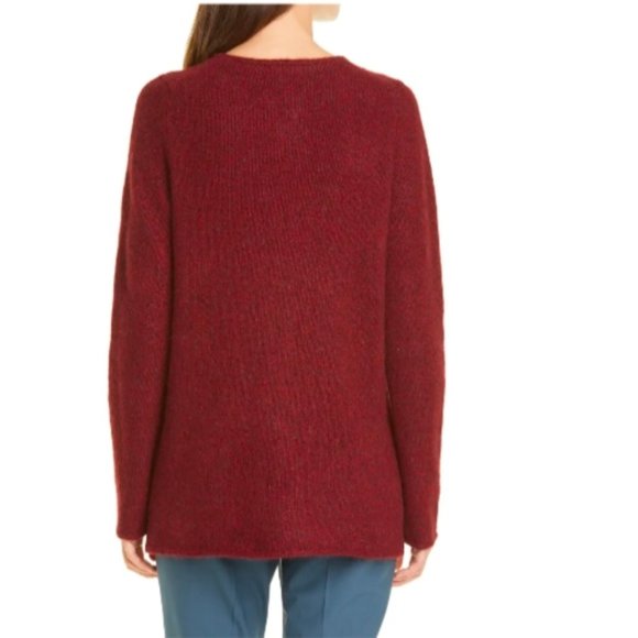 NWOT Vince Donegal Cashmere Crewneck Sweater Small - Picture 4 of 5